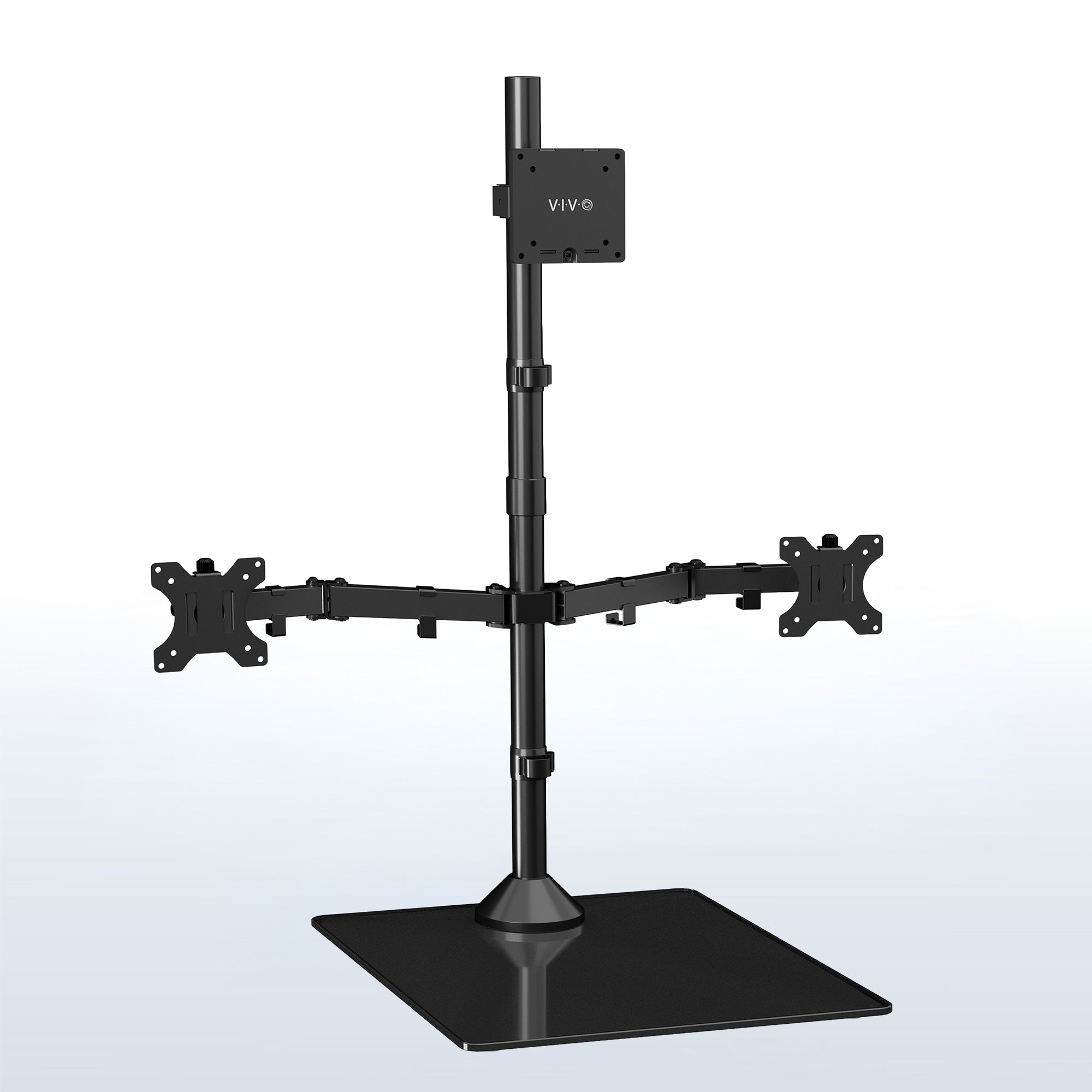 Triple Monitor Desk Stand (1 Ultrawide + 2 Standard) 