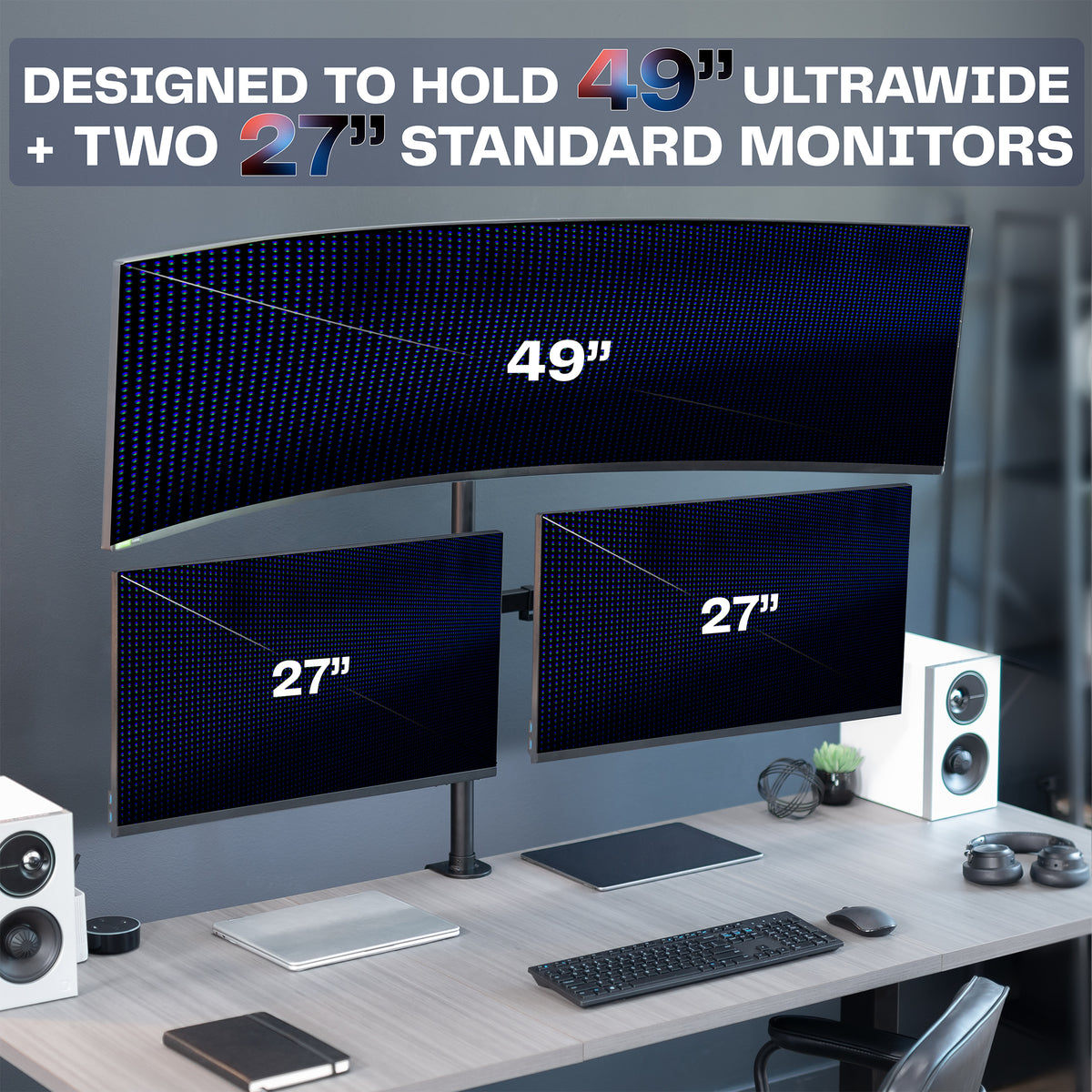 Unhinged Monitor Setups Triple Monitor Computer Armoire How To Setup Triple Curved Gaming