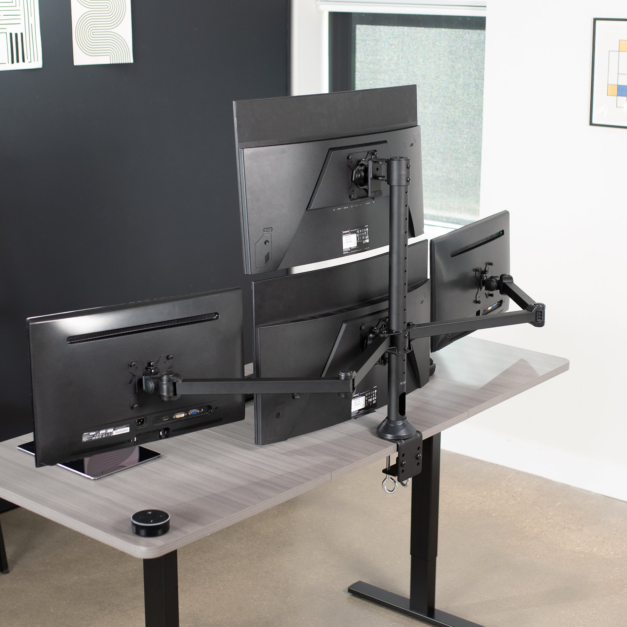 Computer Screen Arm Mount Setup Cockpit – The Dual Monitor Stand For
