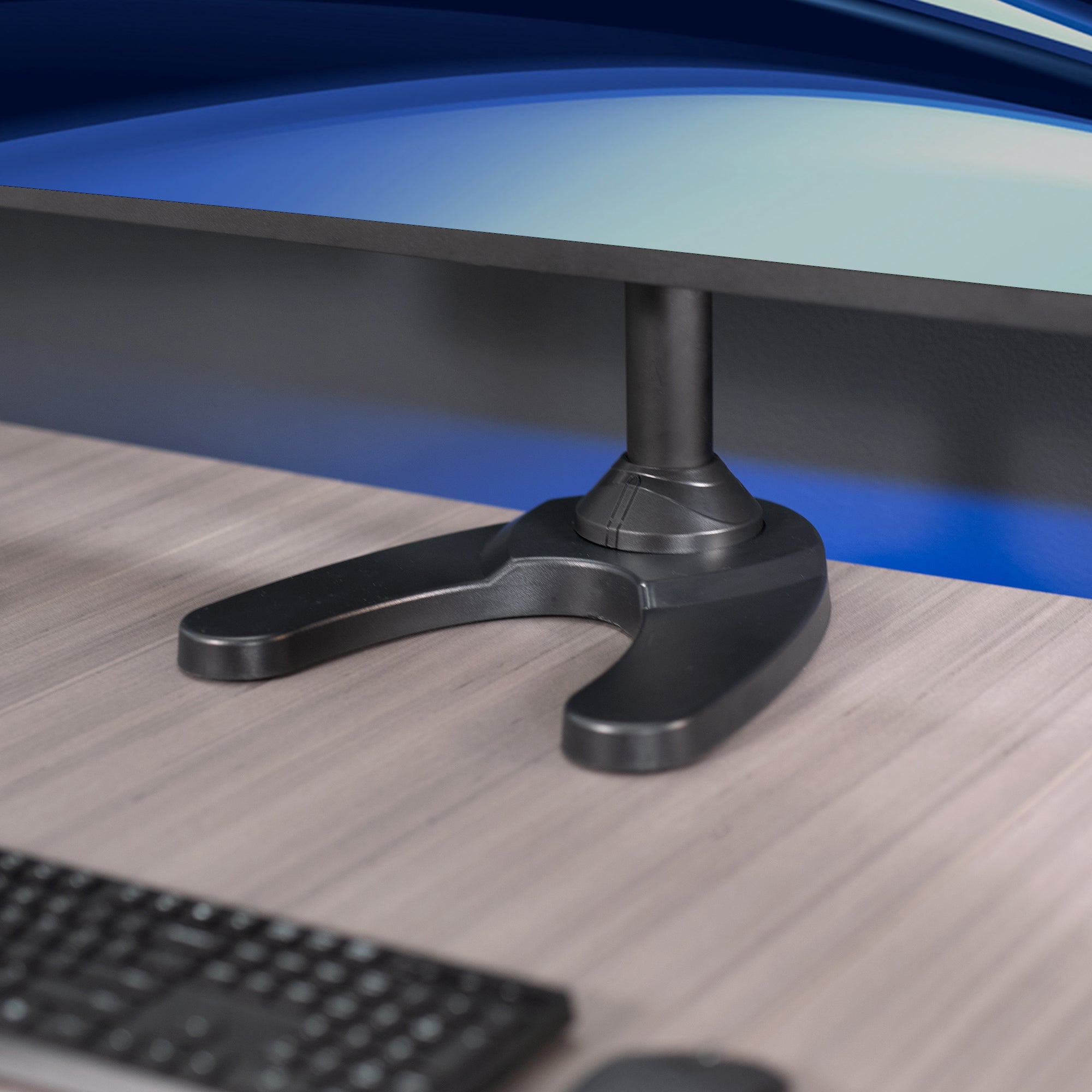 Quad Monitor Desk Stand