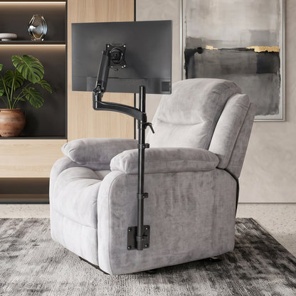 Single Monitor Mount Floor or Wall Stand - 17" to 32" Screens