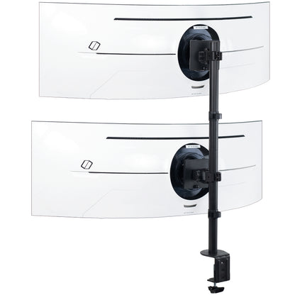 Dual Ultrawide Vertical Monitor Desk Mount