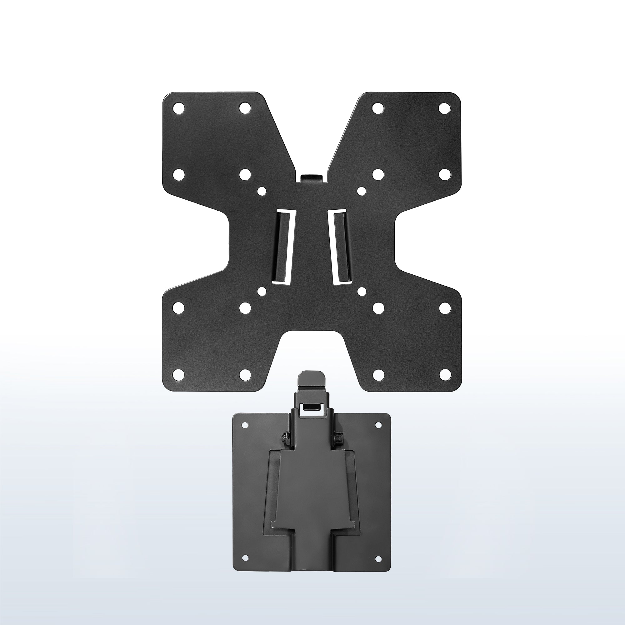 Steel high capacity large VESA quick release adapter.