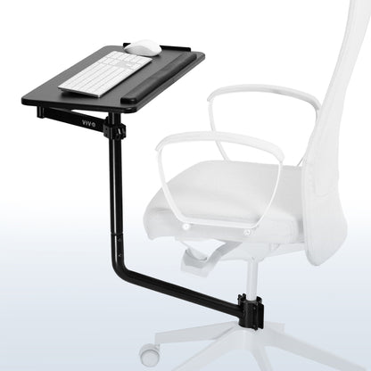 Office Chair Mounted Keyboard Tray – VIVO desk solutions, screen