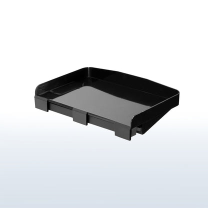 Attachable bedside shelf nightstand tray for storage and organizing.