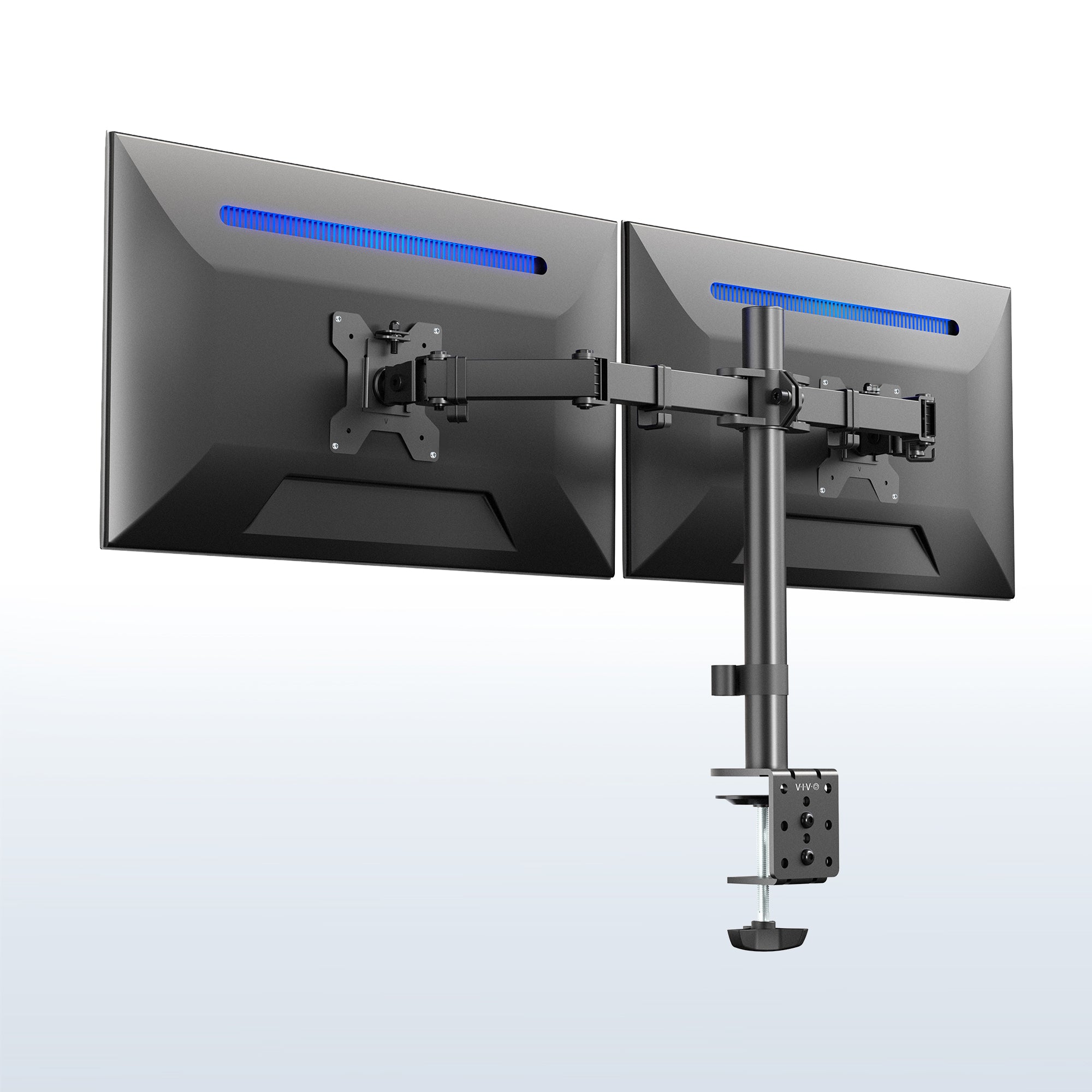 Dual Monitor Desk Mount - Up to 24" Screens