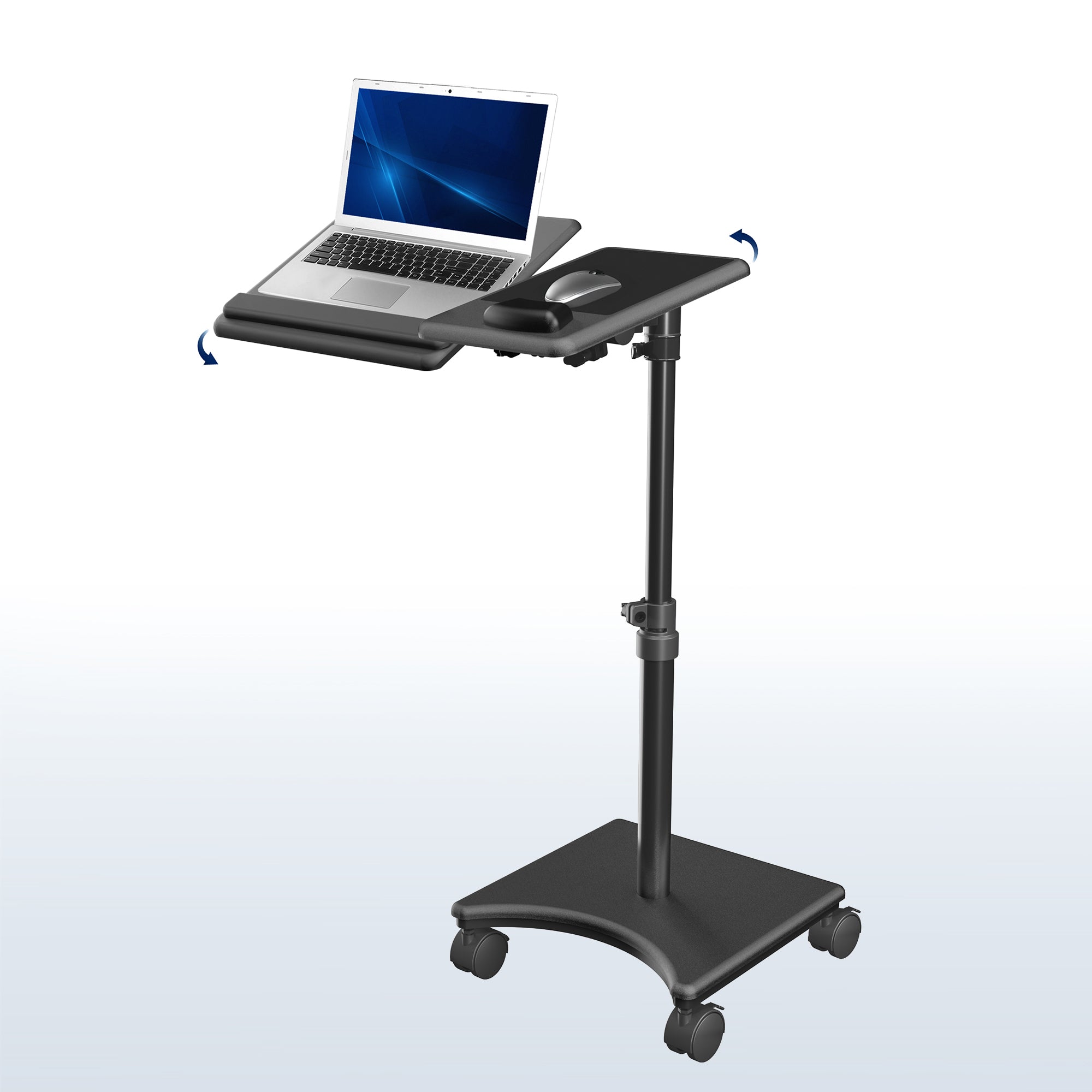Laptop Cart with Extension Arm