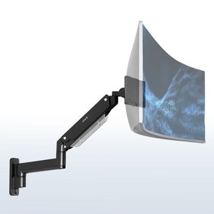 Premium Aluminum Heavy Duty Monitor Arm for Ultrawide Screens up to 49 inches and 44 lbs