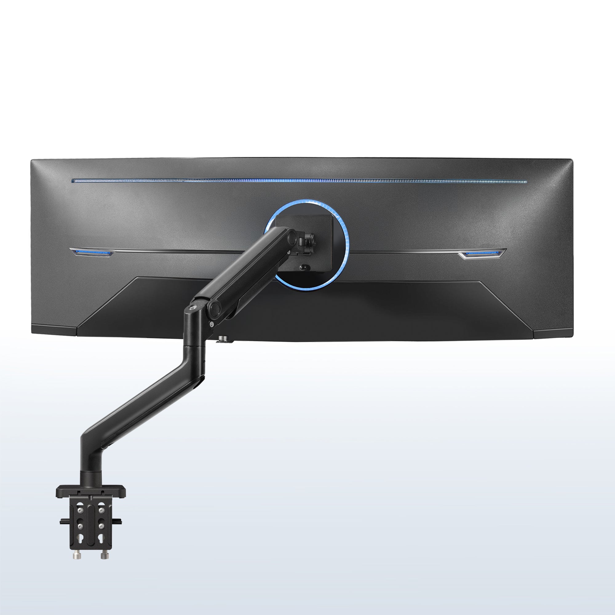 Mechanical Arm Single Ultrawide Monitor Desk Mount