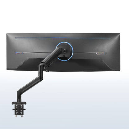 Mechanical Arm Single Ultrawide Monitor Desk Mount