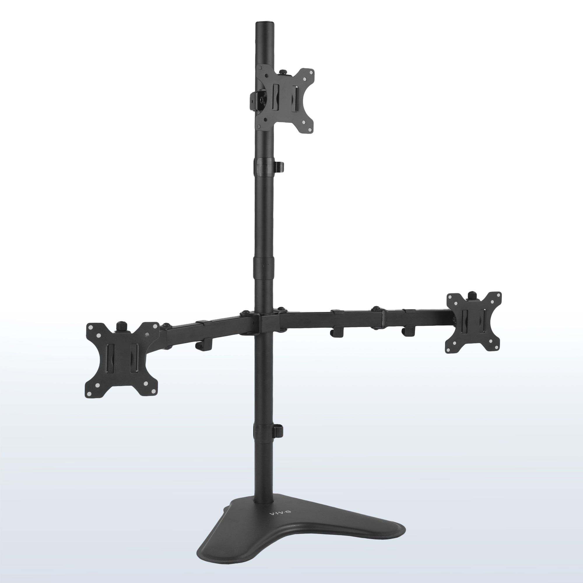 Triple Monitor Desk Stand
