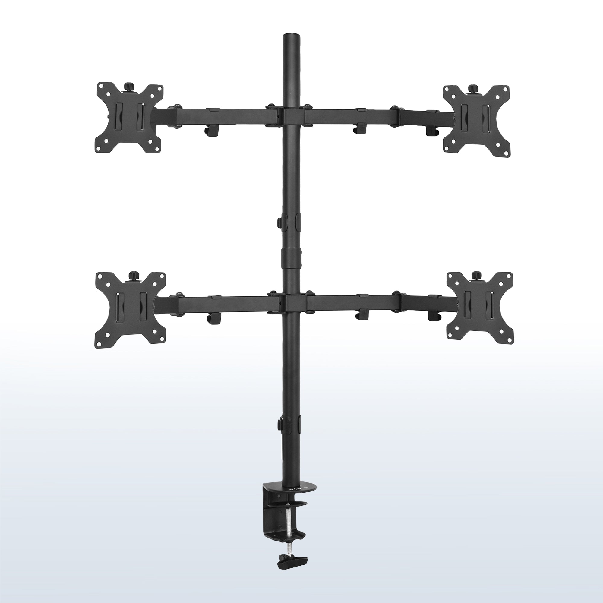 Quad Monitor Desk Mount