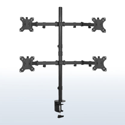 Quad Monitor Desk Mount