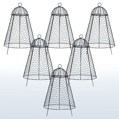 Life Finds by VIVO Chicken Wire Garden Cloche Set (x6)