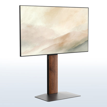 TV Floor Stand on Gradient Background