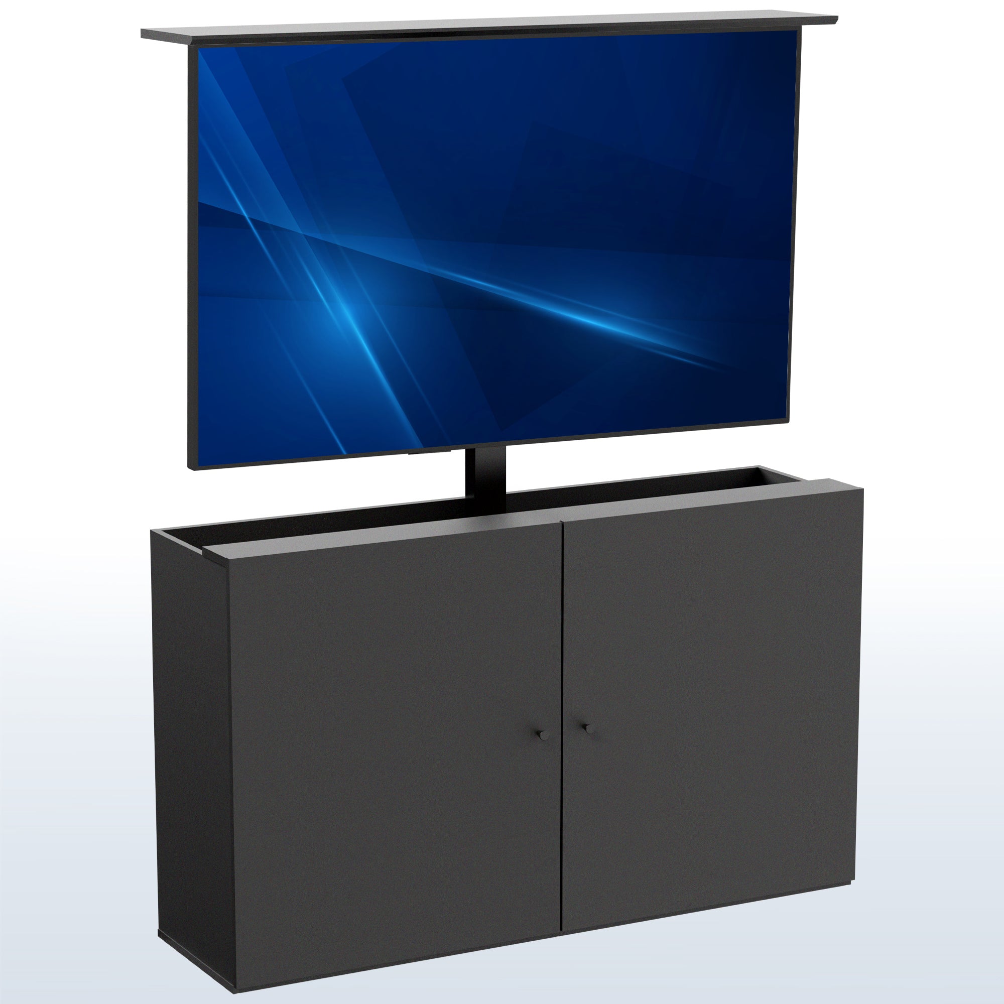 150㎝TVボード TV Lift Cabinet with Motorized Stand - 32