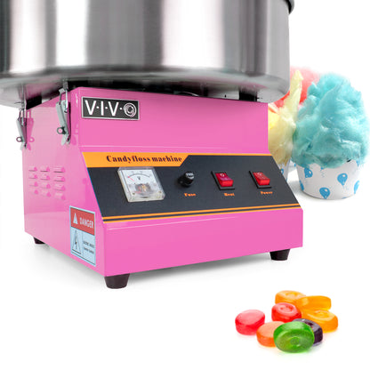 Pink Electric Commercial Cotton Candy Machine