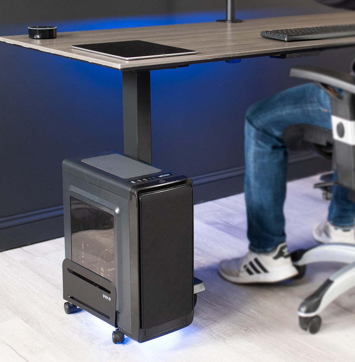 Large CPU Cart – VIVO - desk solutions, screen mounting, and more