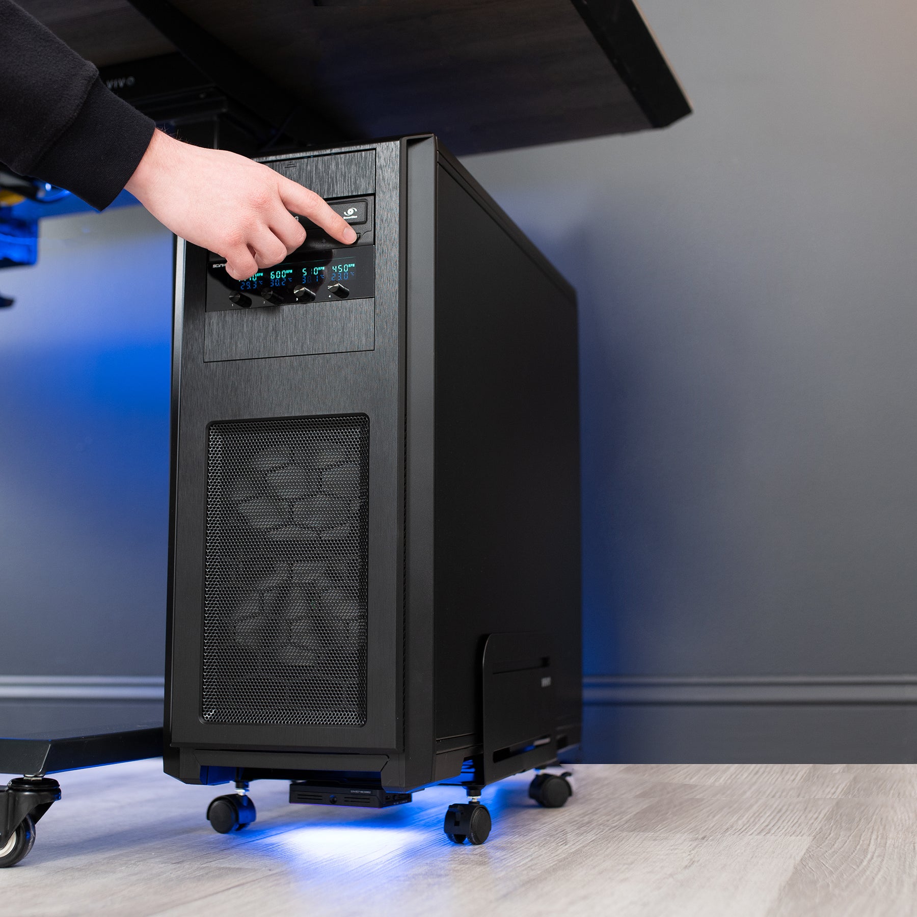 Large CPU Cart – VIVO - desk solutions, screen mounting, and more