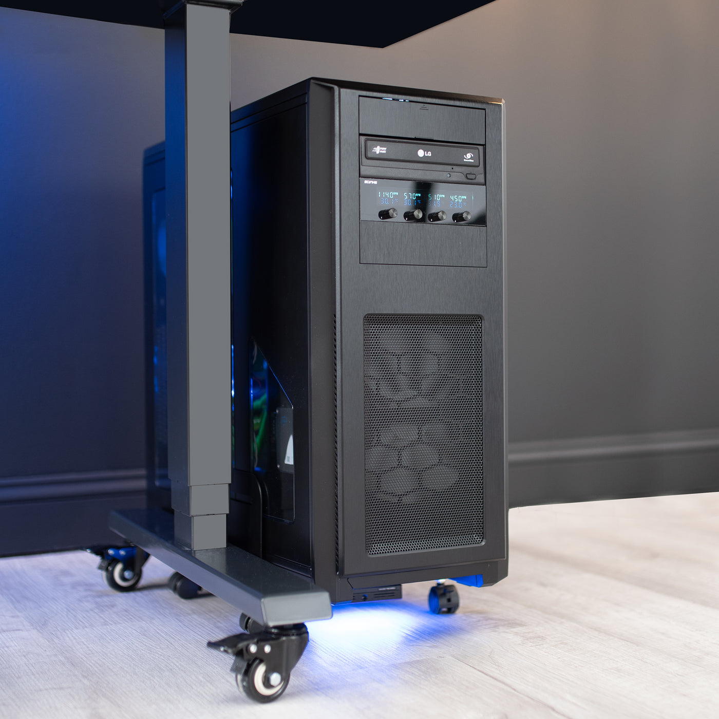 Large CPU Cart – VIVO - desk solutions, screen mounting, and more