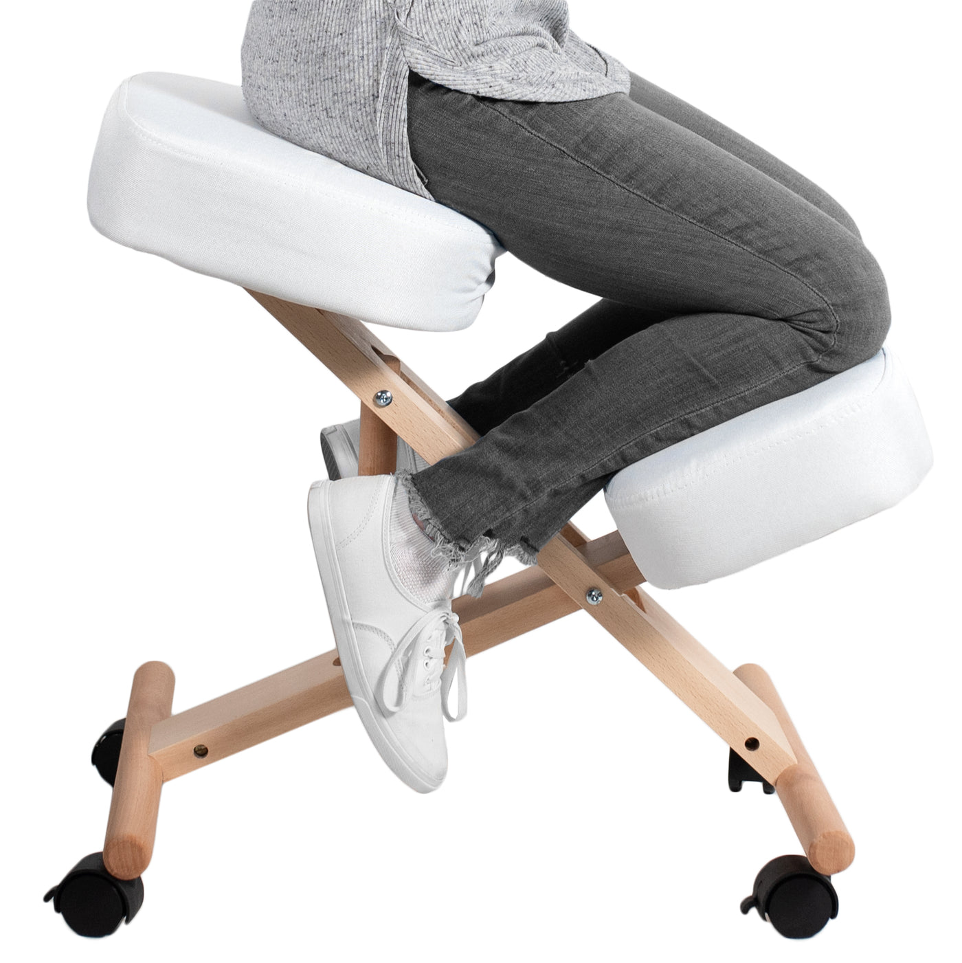 Comfortable Kneeling Chair with Wheels