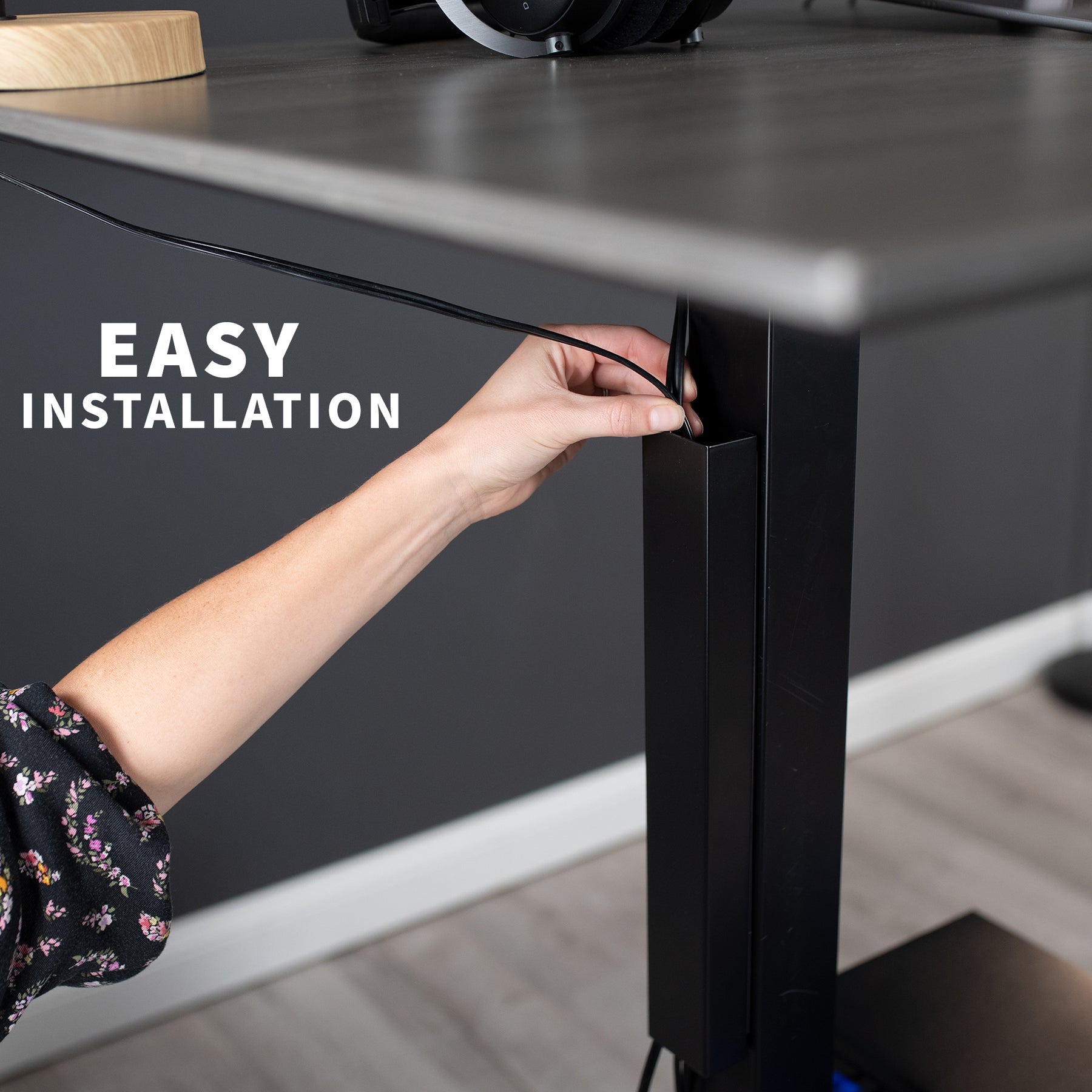 Magnetic Cable Management Channel 2.0 – VIVO - desk solutions, screen ...