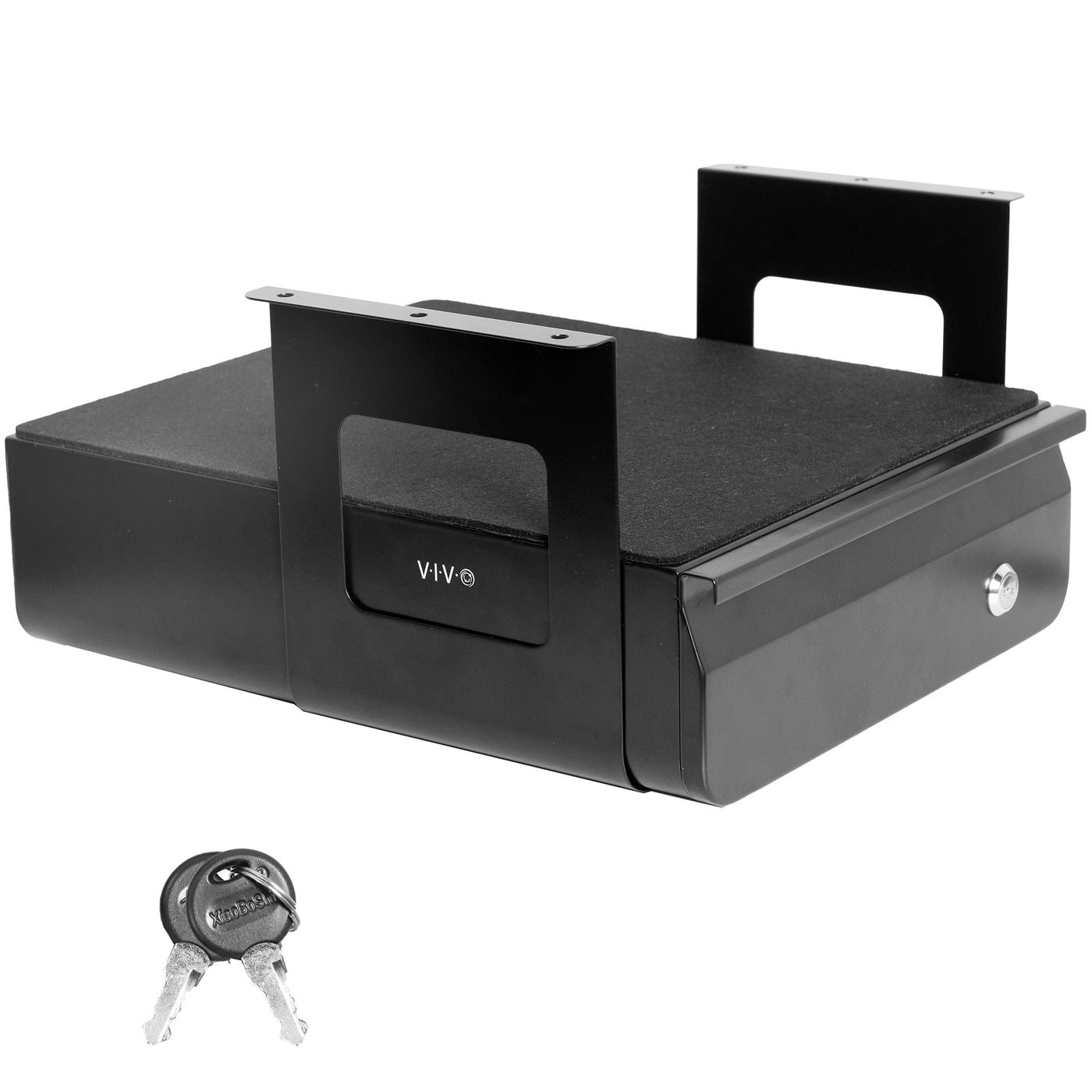 Lockable Pull-Out Drawer – VIVO - desk solutions, screen mounting