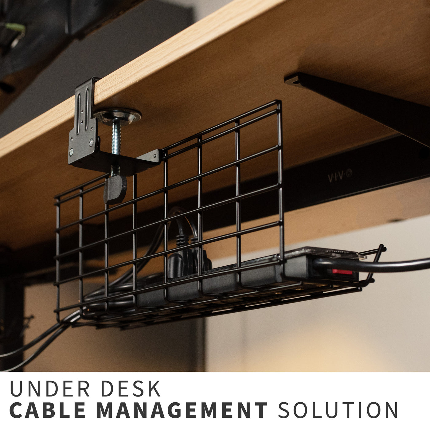 LIVIVO Under Sink Shelf Storage Organiser - Metal Adjustable