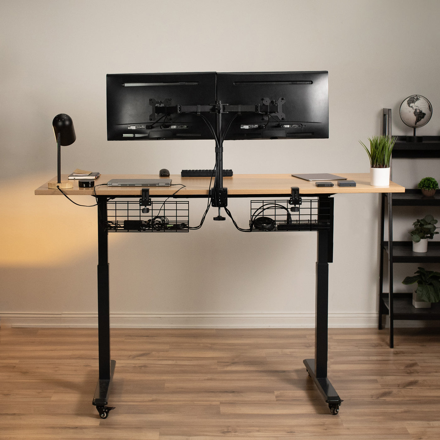 Clamp-on Cable Management Racks