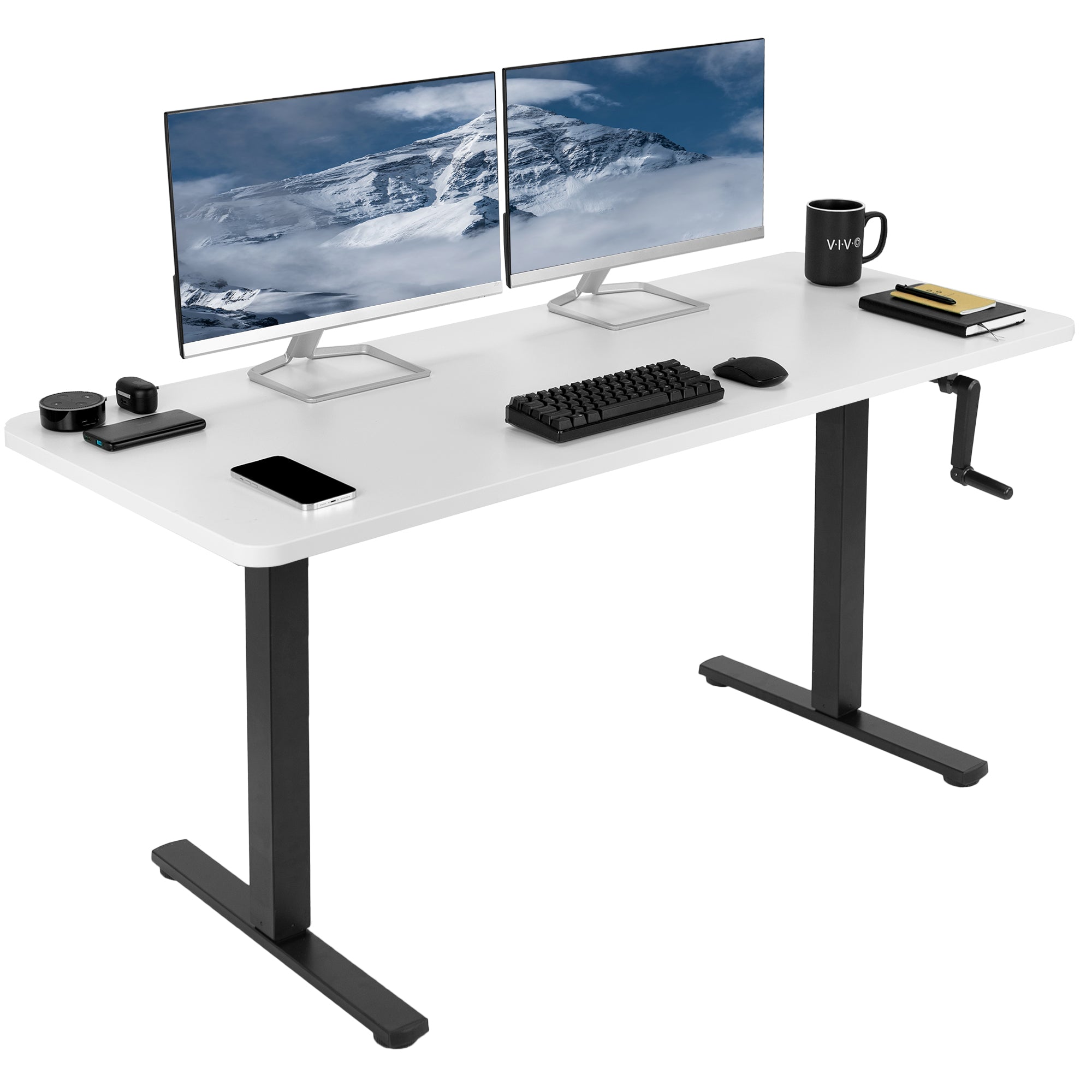 Manual Height Adjustable Desk