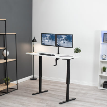 Manual Height Adjustable Desk