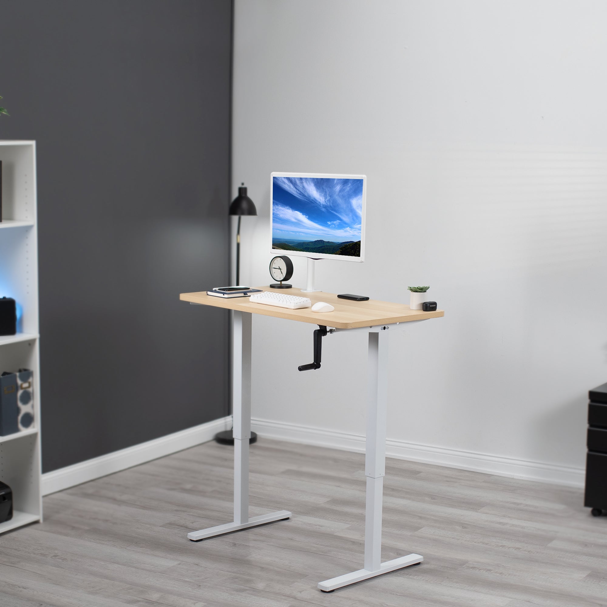 Manual Height Adjustable Desk