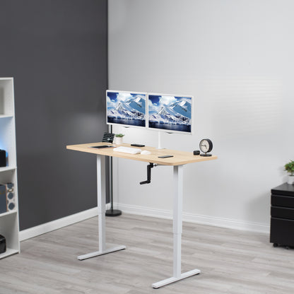 Manual Height Adjustable Desk