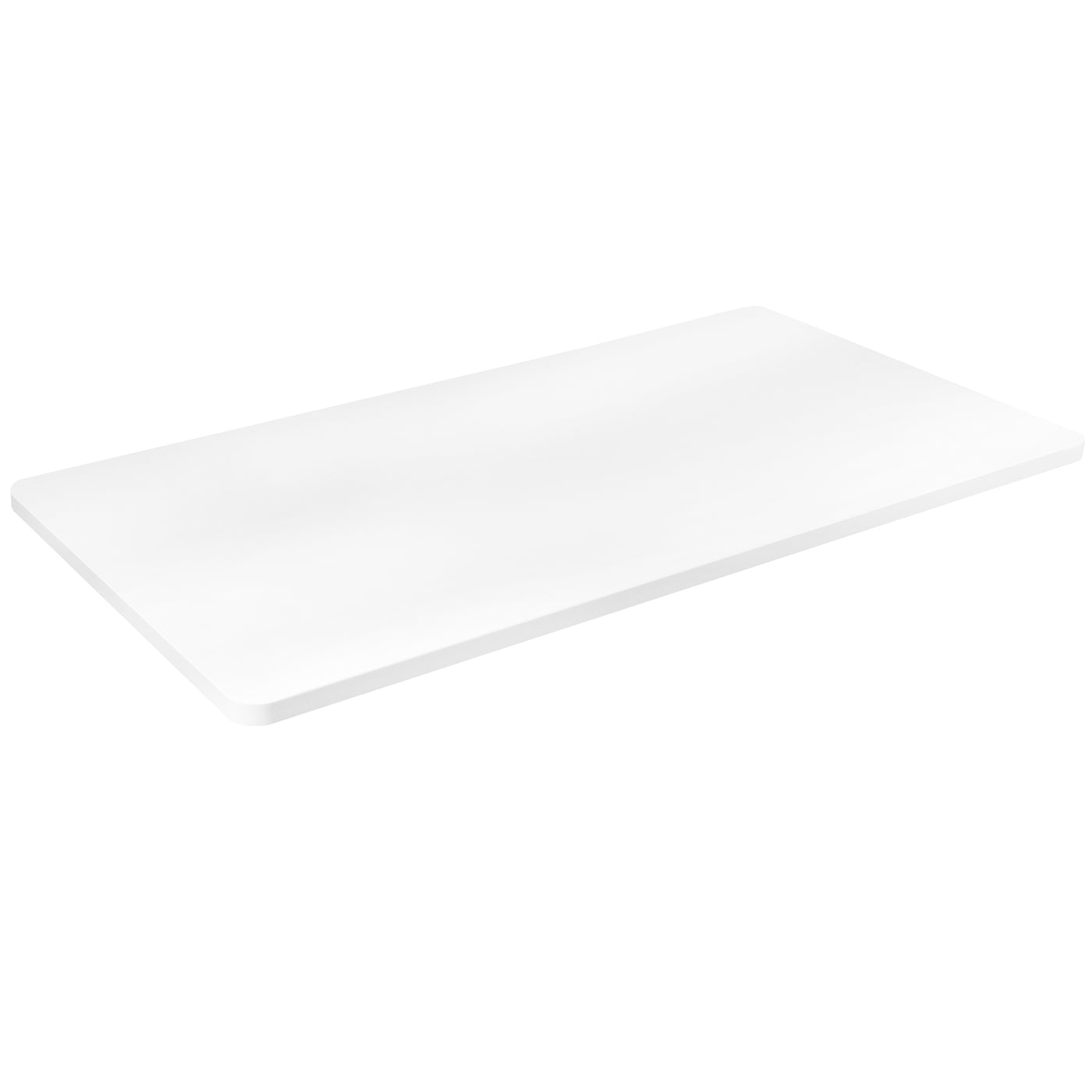vivo 43 x 24 inch Universal Table Top for Sit to Stand Desk Frames - White