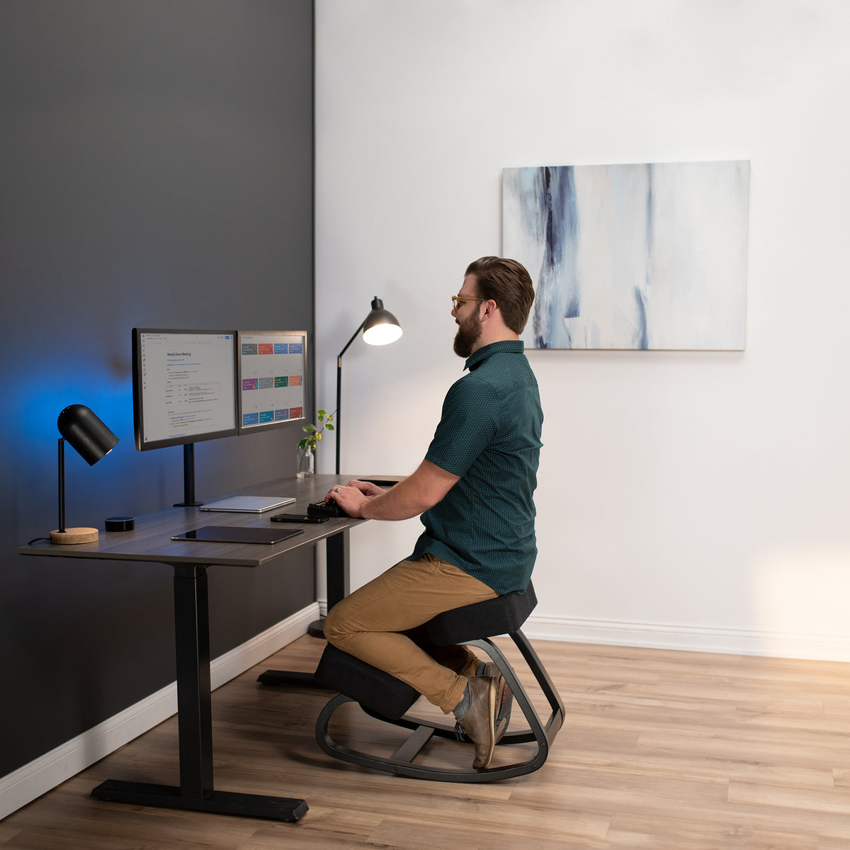 Computer Rocking Chair Standing Computer Desk Chair