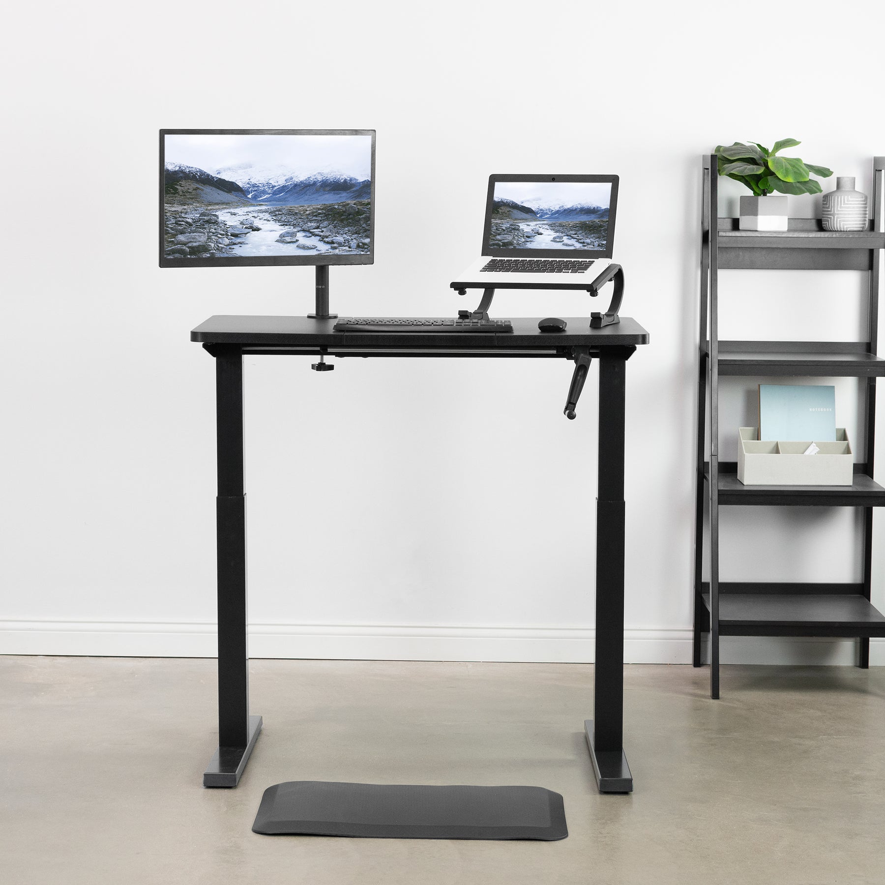Vivo Memory Foam Standing Desk Floor Mat with Massage Ball – Ergo Standing  Desks