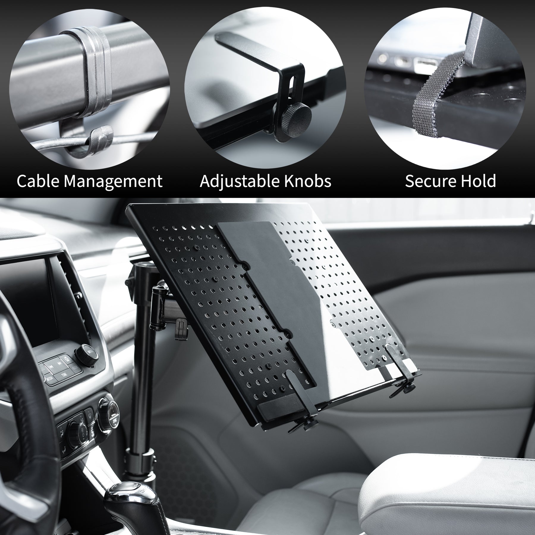 Police Vehicle Computer Stand Car Laptop Mount – VIVO - desk solutions, screen mounting, and more