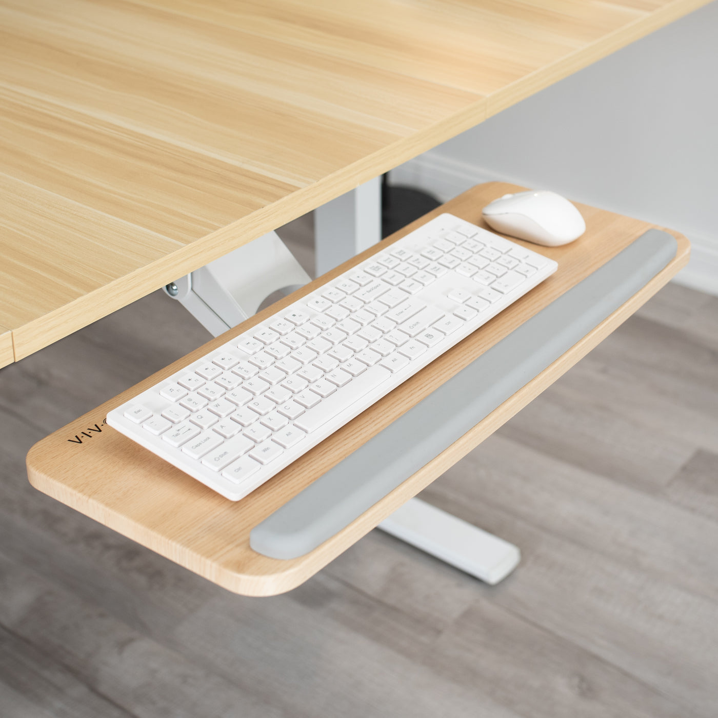 Computer Keyboard Desk Attachment Under Desk Keyboard Tray – VIVO - desk solutions, screen mounting, and more