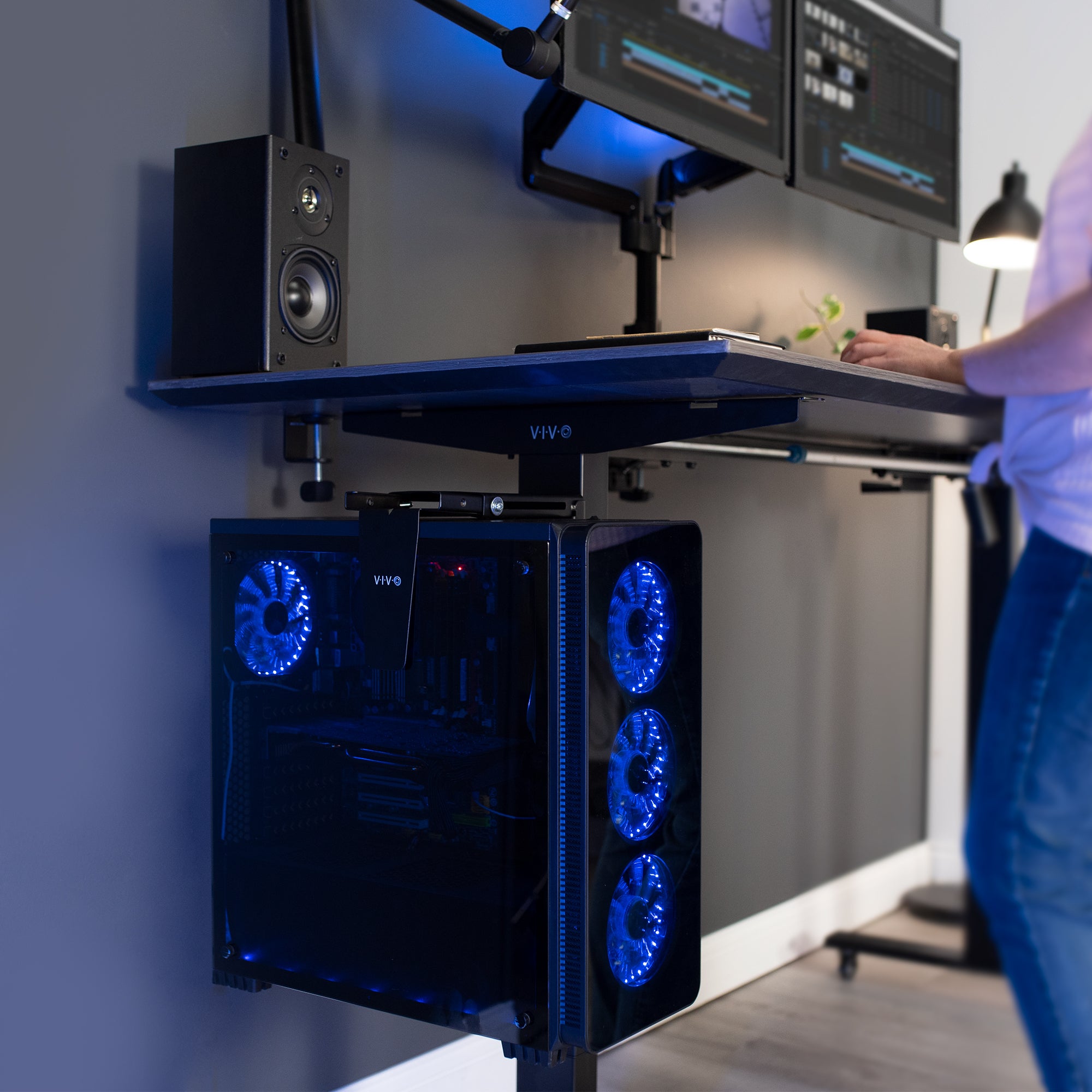 Hoogwaardig Zit-sta Bureau Zwart Gepoedercoat Elektrisch Verstelbaar 71 Tot 120 Cm K001457 Hoogwaardig Zit-sta Bureau Zwart Gepoedercoat Elektrisch Verstelbaar 71 Tot 120 Cm K001457