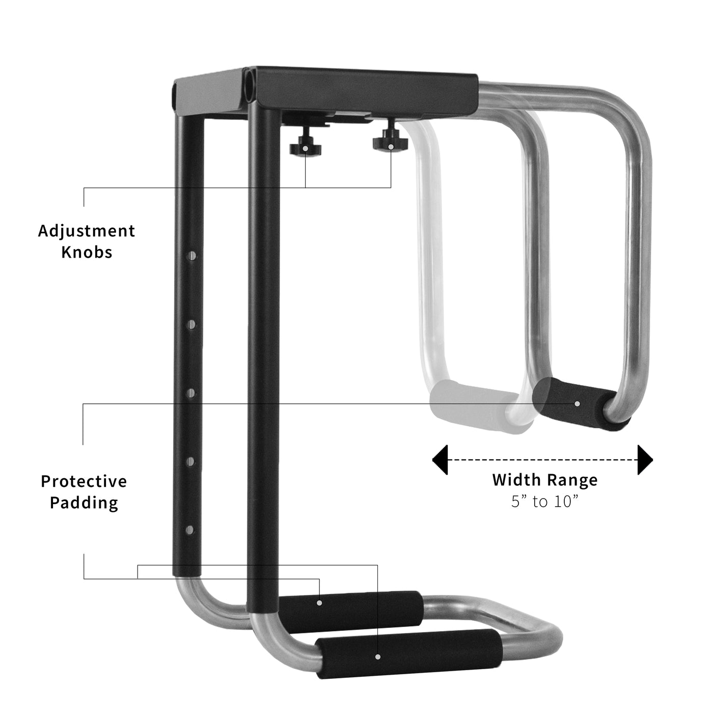 Heavy Duty Under Desk PC Mount – VIVO - desk solutions, screen mounting ...