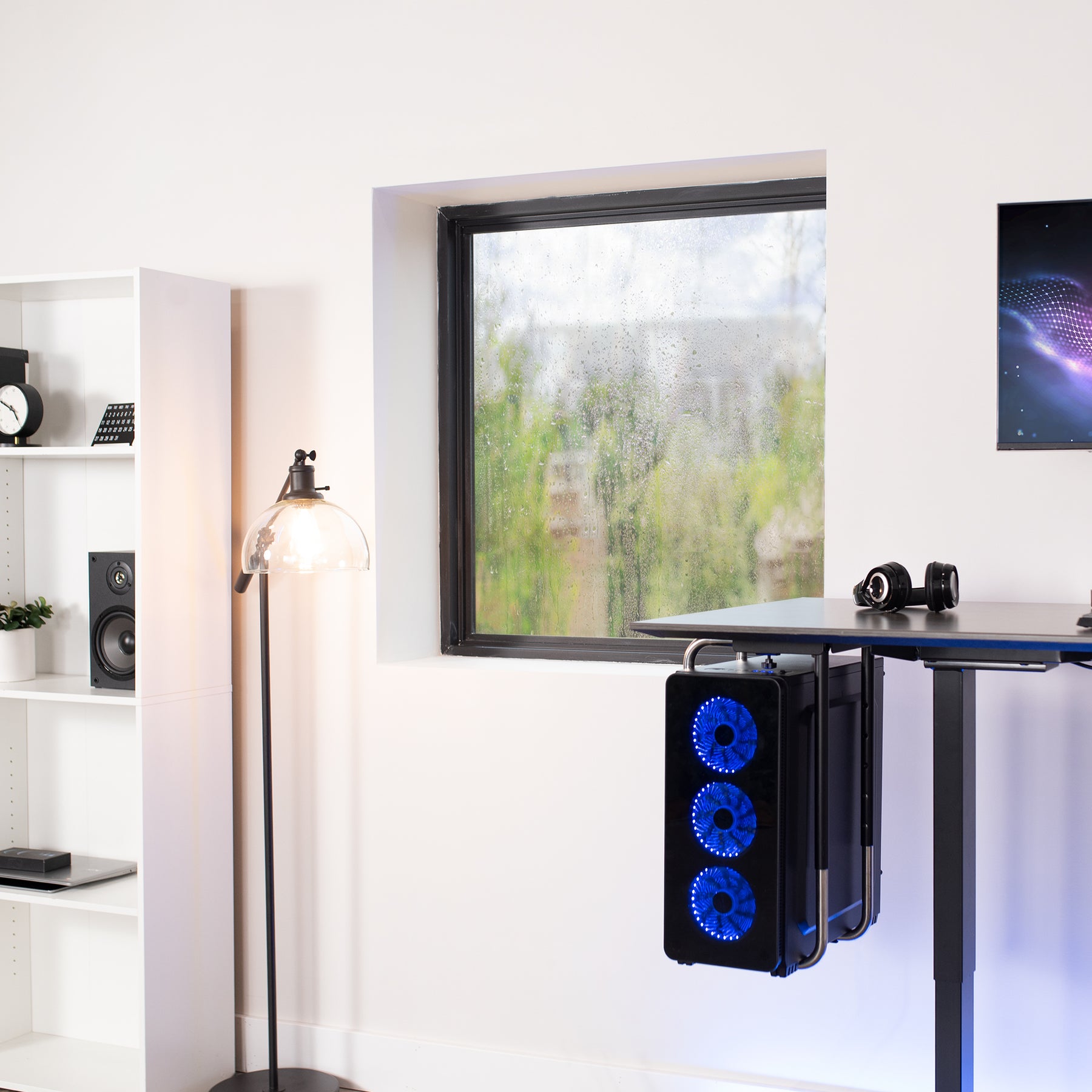 Heavy Duty Under Desk PC Mount – VIVO - desk solutions, screen mounting ...