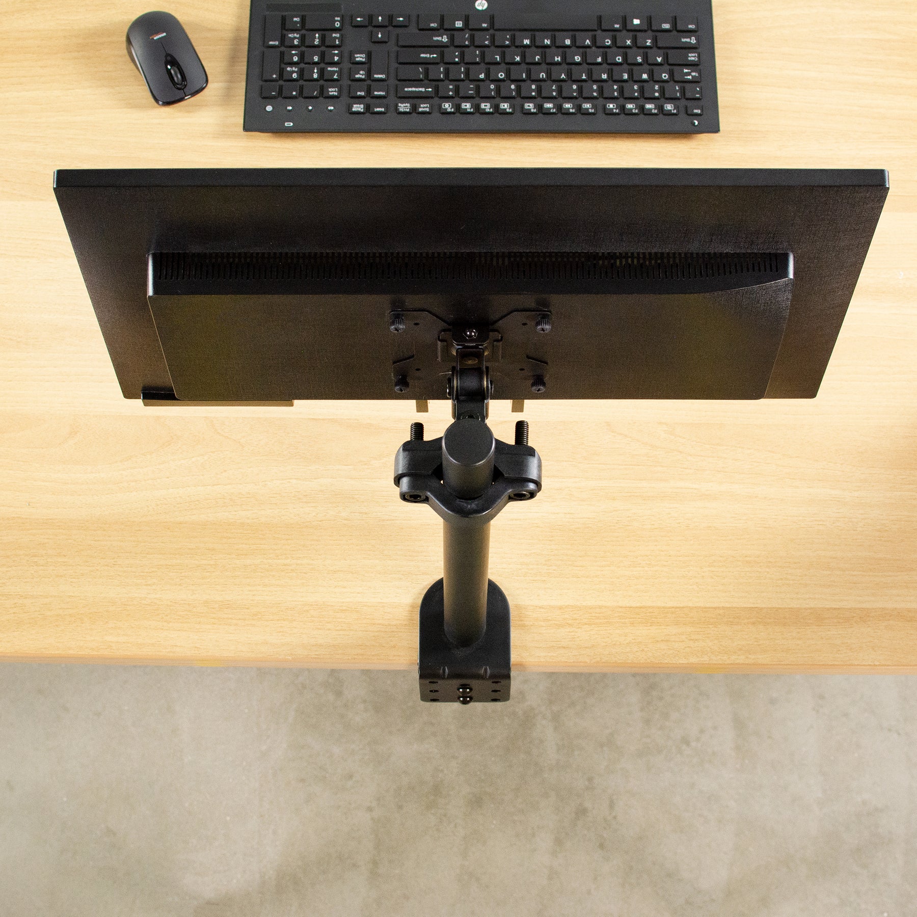 Bracket Pole Mount for VESA 75x75mm and 100x100mm – VIVO - desk solutions, screen  mounting, and more