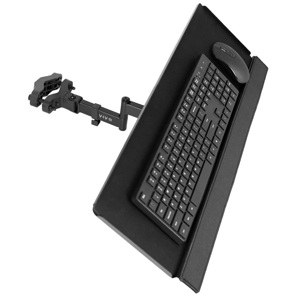 Pole Mount Tilting Keyboard Tray – VIVO - desk solutions, screen ...
