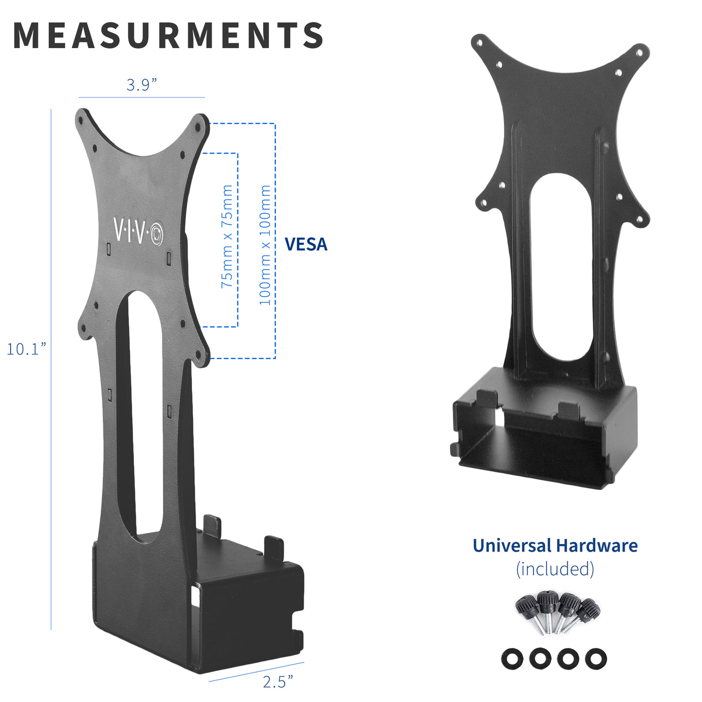 vivo VESA Adapter Plate Bracket Designed for Compatible Samsung Monitors, Black