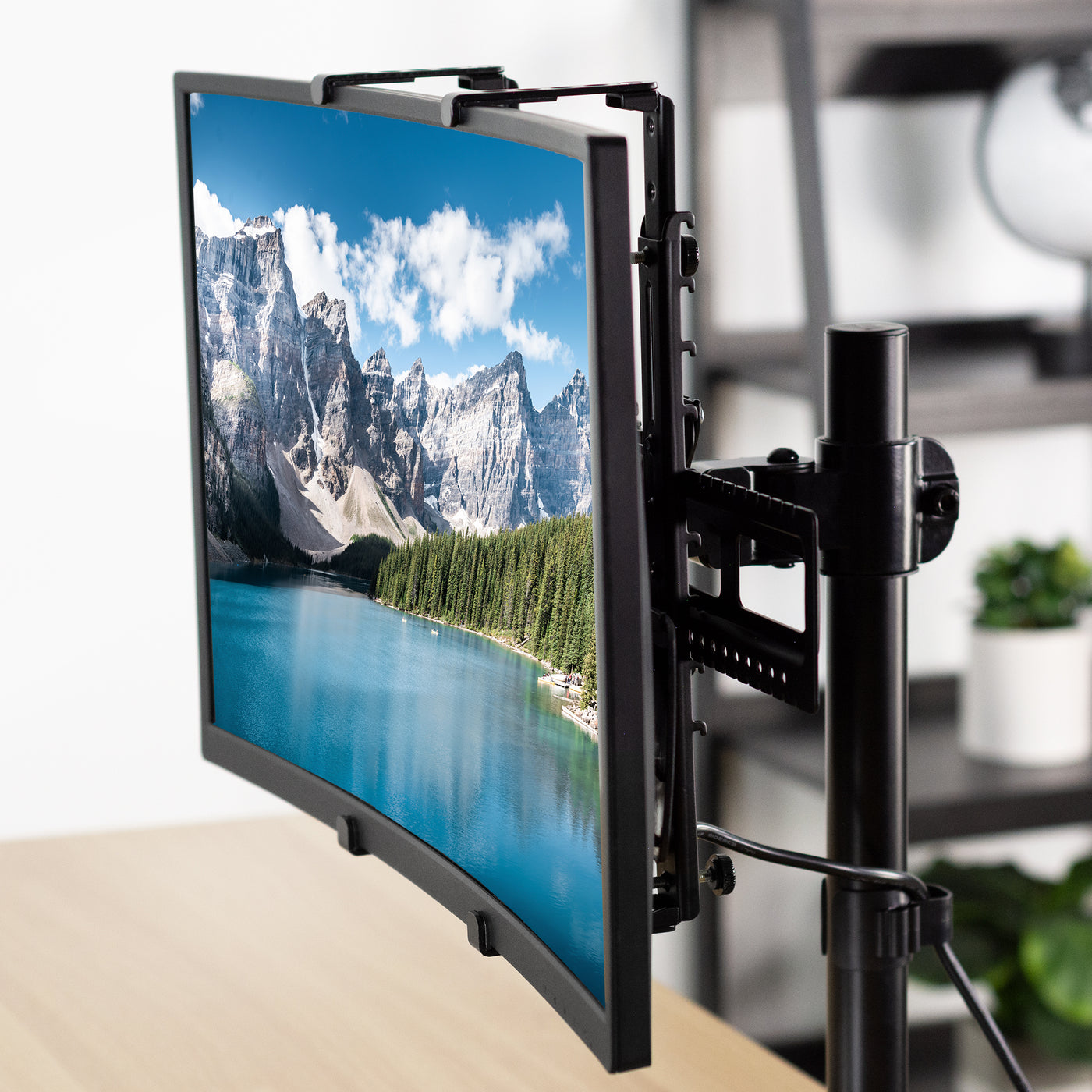 vivo Universal Adapter VESA Mount Kit for 20 to 32 inch Flat and Curved Monitor