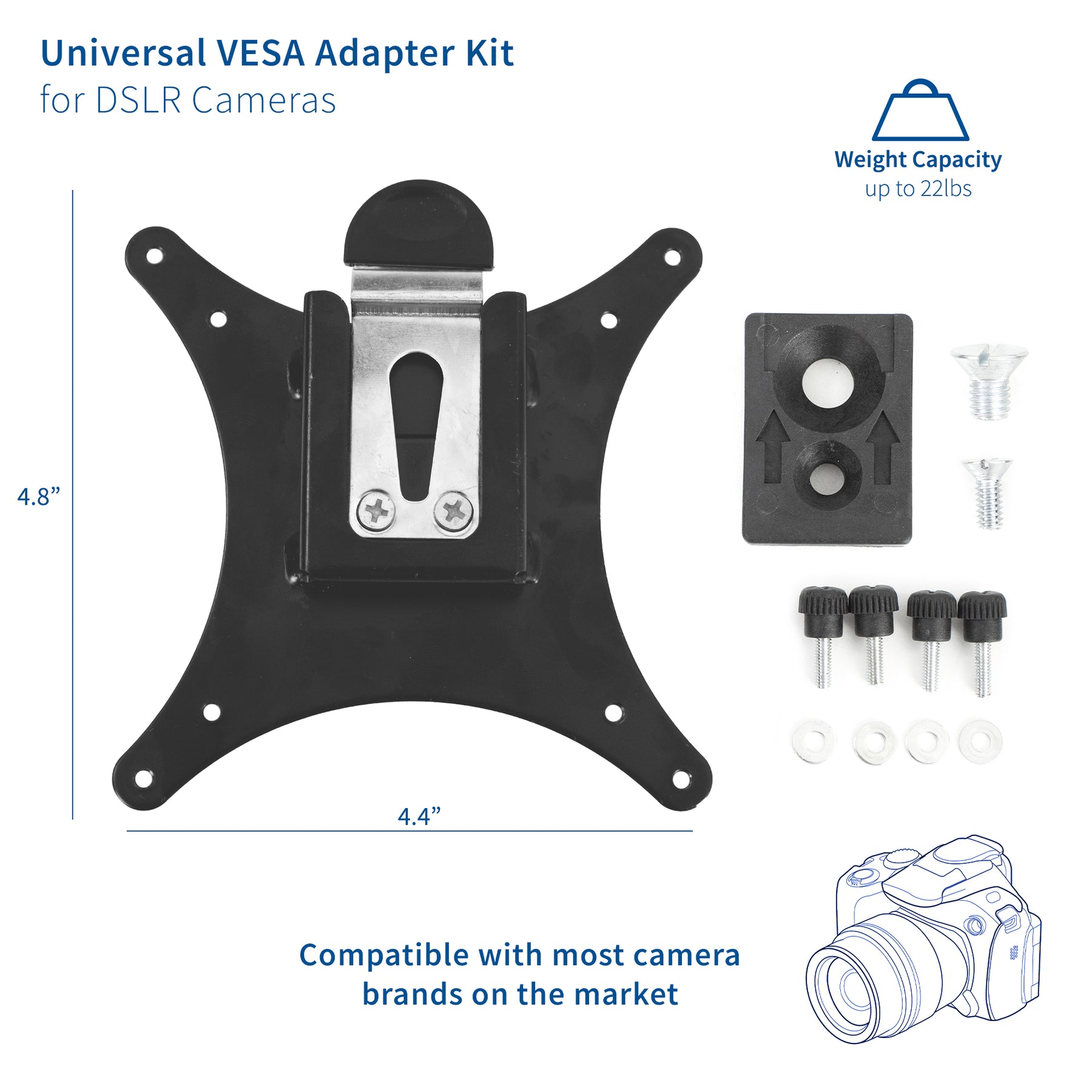 Universal Camera VESA Adapter Kit – VIVO - desk solutions, screen ...