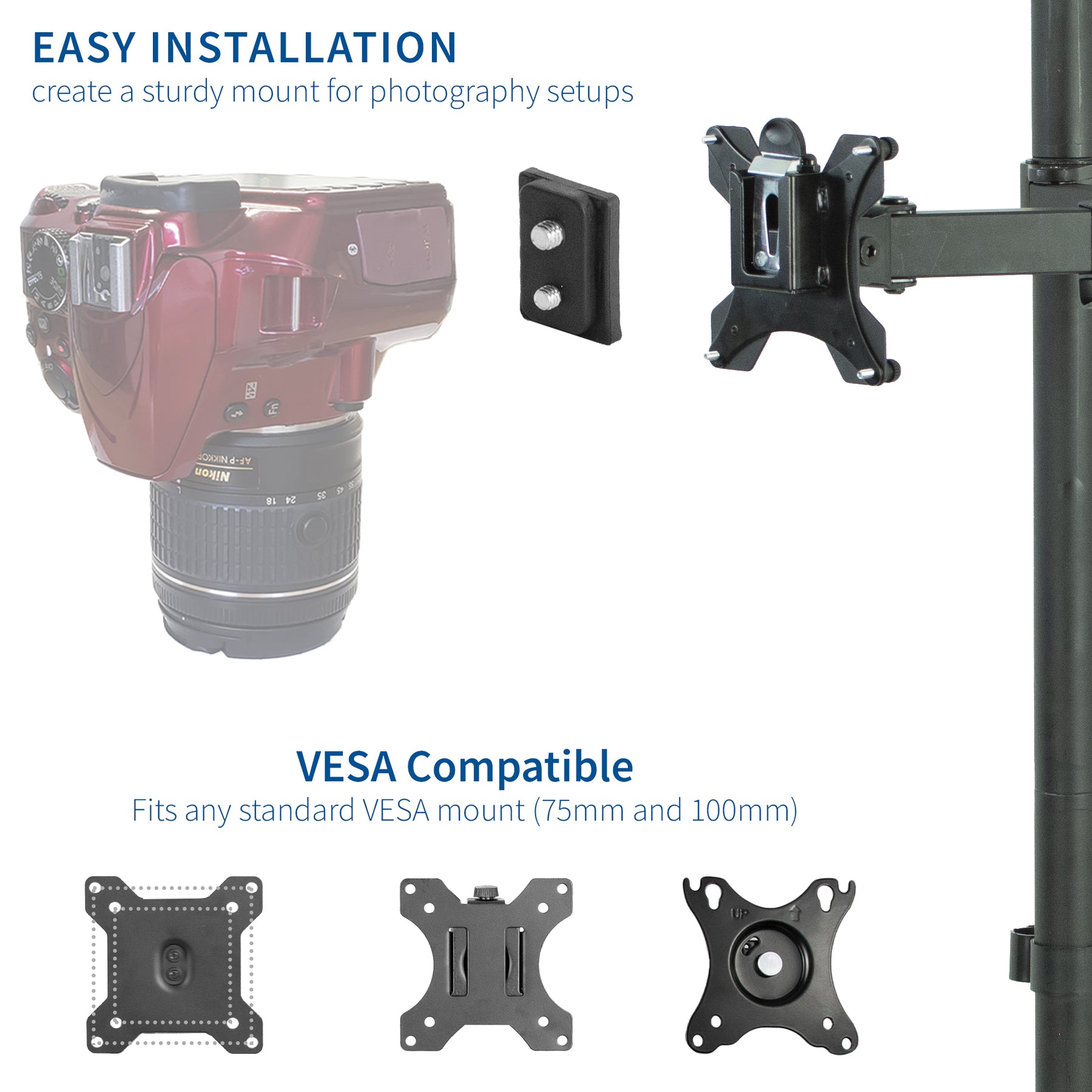 Universal Camera VESA Adapter Kit – VIVO - desk solutions, screen ...