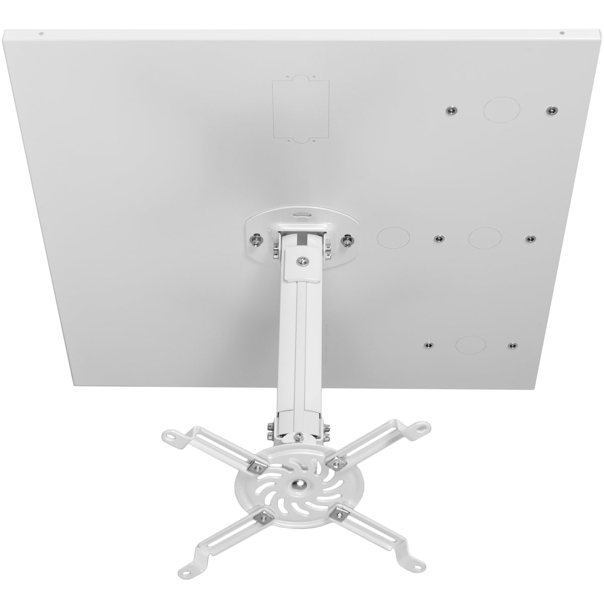 Projector Drop Mount White Universal Drop Ceiling Height Adjustable Projector Mount – VIVO ...