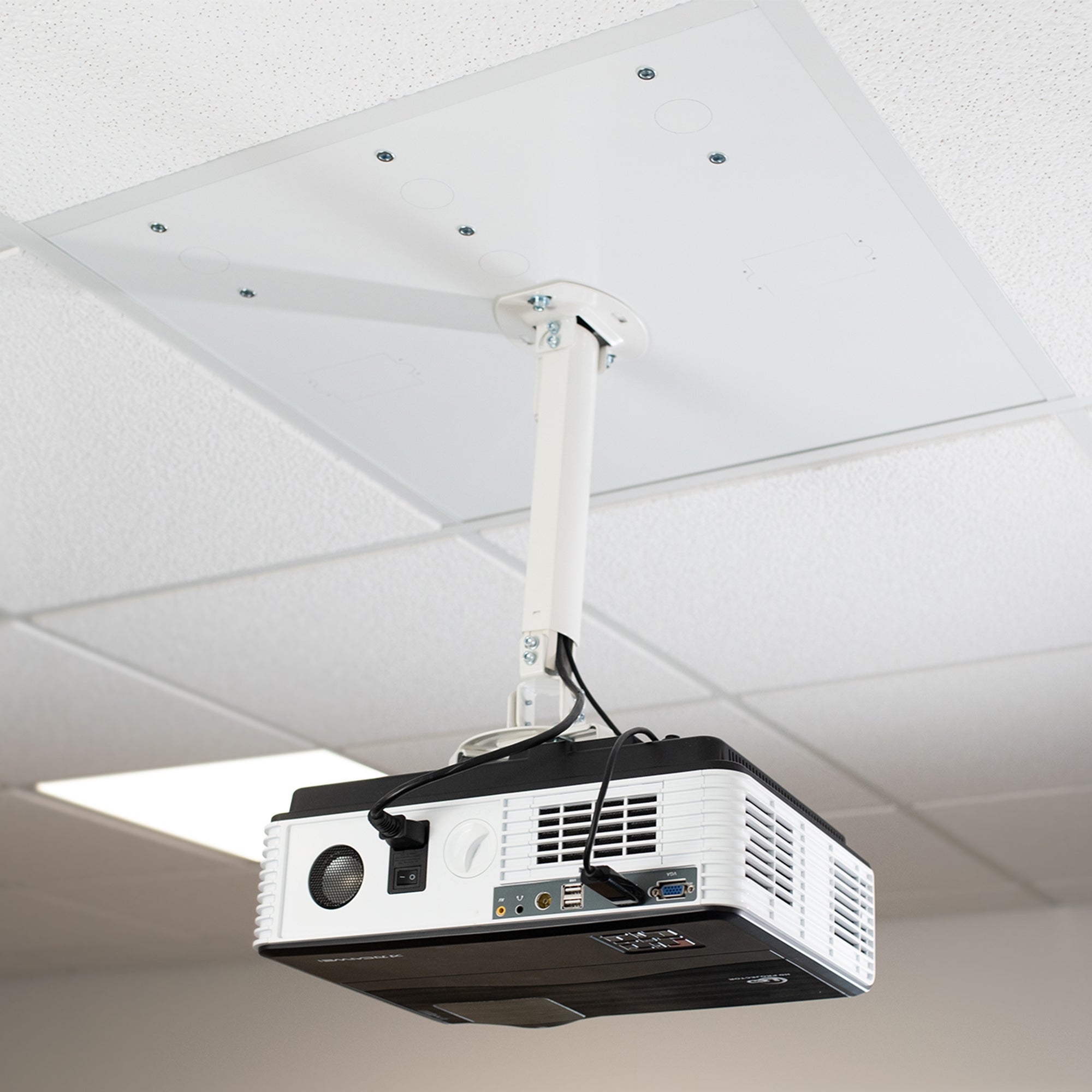 Grid Ceiling Mount Projector Chief CMS491C 1' 2' Above Suspended