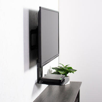 Sturdy adjustable TV wall mount.